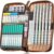 Nicpro Blocky Gear Metal Mechanical Pencil Set with Leather Case