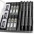 Nicpro HD1000 0.5 mm Art Mechanical Pencil Set in Case, 3 PCS Weatherproof Mechanical Pencils with 6 Tube HB Refills, Eraser, Weatherproof Barrel for Outdoor Writing Marking Drafting Drawing Sketching