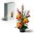 Nifeliz Brilliant Rose Flower Building Set, Bloom Up Series, NF10397