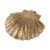 NIKKY HOME Gold Seashell Trinket Jewelry Box, Mini Ring Storage Organizer
