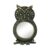 NIKKY HOME Vintage Handheld Magnifying Glass Cute Small Owl Shaped 5X Magnifier for Seniors Reading Books Newspapers and Kids Exploring Nature Pursuing Hobby Activities