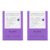 NING DERMOLOGIE Peptides Serum for Face with Retinol, Niacinamide Single-Use Vials 0.05 fl.oz*20 Pack of 2