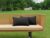 NiNi ALL Waterproof Outdoor Pillow Covers 12×20 Set of 2 Patio Black