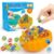 Ninigai Wobble Marble Game – Balance Stacking Game for Kids 6-12 & Families – Fun Birthday Party Games with 60 Glass Marbles, Dice & Challenge Cards – Indoor Tabletop Toy for 1-4 Players