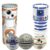 NINOSTAR – 2 Pack Stress Balls Relief Squeeze Balls Awesome Design – Play and Decoration [Super Soft] 2 Pack – 6 Balls
