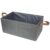 NIPZYEOS Large Fabric Storage Bin, Foldable Closet Organizer Box with Handles, Sturdy Shelf Basket for Clothes, Sheets, Toys, Books, Bedroom, Nursery and Dorm