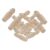 Nishiyuenyi 20x Unfinished Wood Blank People Wooden Peg Dolls Body for