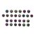 Nishiyuenyi 2600Pc 7mm Mixed Letter Alphabet Beads for Jewellery Making DIY Bracelet
