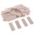 Nishiyuenyi 3X Balsa Wooden Shapes Sticks Unfinished Wood Crafts Dowel Rod Modelling Wooden Stick Woodcraft Supplies Soft Texture for Easy Carving
