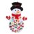 Nishiyuenyi DIY Felt Christmas Tree Set Felt Tree Wall Hanging Felt Christmas Tree Kit Ornament Set Detachable Ornaments Educational Craft Suitable for Kids