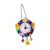 Nishiyuenyi DIY Wall Clock Clock Kids Cute DIY Handmade Material Kit Creative Craft Cognitive Educational Toy Clock Cloth Material Suitable for Home, Sea World
