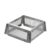 Nishiyuenyi Folding Portable Camp Windscreen, AINLESS EEL Conruction, Provides Wind Protection, ainless-033r M, for, Wind Deflector for ST-033r M fire Pit, 360x360x150mm, 1.7kg