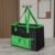 Nishiyuenyi Folding Storage Tote Bag Hanging File Organizer Portable File Box File Storage With Clear Label Window 600D Oxford Cloth and Side Pockets suitable for office classroom home travel