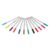 Nishiyuenyi Markers Pens Set Permanent Marker Pens Watercolor Pens Paint Pens Ink Pens with Quick Waterproof Water Based Ink Suitable for Mugs Ceramics, 1.0mm