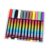 Nishiyuenyi Metallic Marker Pens Artist Painting Watercolor Pen Kit Color Marker Pens for Glass, 12 Colors