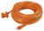 NITIDOUKOUGYO Nichido cross-shaped triple extension cord No earth 20 m Orange MRS-20-O