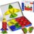 Niukdier Mini Magnetic Tiles Travel Set, 26PCS Compact Magnetic Building Blocks for Kids Ages 4-8 & Toddlers 1-3