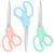 Niutop 8″ All Purpose Scissors – Heavy Duty, Ergonomic Comfort Grip Shears for Office, Home, School, Art & Craft