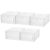 NIYANGLE 5pcs Foldable Shoe Storage Box Drawer Style Stackable Pp Organizer