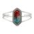 NKG Handmade Alexandrite Quartz Silver Plated Bracelet for Women