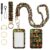 Nlicrst Teacher Lanyard, Scrunchie Lanyard with ID Badge Holder
