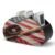 NLLZZ Baseball PU Leather Remote Control Holder with 5 Compartments
