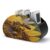 NLLZZ Bee PU Leather Remote Control Holder with 5 Compartments