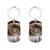 NLLZZ Cat Under Blanket Solid Stainless Steel Keychain