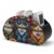 NLLZZ Colorful Cats PU Leather Remote Control Holder with 5 Compartments