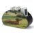 NLLZZ Dachshund Dog PU Leather Remote Control Holder with 5 Compartments