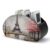 NLLZZ Eiffel Tower PU Leather Remote Control Holder with 5 Compartments