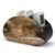 NLLZZ Golden Cat PU Leather Remote Control Holder with 5 Compartments