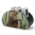 NLLZZ Otter PU Leather Remote Control Holder with 5 Compartments
