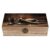 NLLZZ Wooden Storage Box with Hinged Lid Decorative Jewelry Box