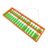 NMGMJQ Math Abacus Educational Tool 17 Digit Standard Hanging Abacus Chinese Calculator Counting Tool Mathematics Beginners Teacher Office Decoration