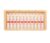 NMGMJQ Math Abacus Educational Tool Chinese 11 Digits Abacus Mathematical Math Calculation Tool for Mathematic Education 9 Beads Office Decoration