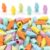 NNY 60 PCS Pencil Top Erasers, 6 Colors