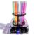 Noble Gas Glow Tubes Set with Excitation Base – Science Education Collection Display, 6 Rare Gas Tubes He/Ne/Ar/Kr/Xe/N2 for Teaching and Learning