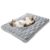NODARKO Cat Bed, Cat Beds for Indoor Cats – Reversible Self Warming Cat Bed Mat with Ridged Chenille Texture, Ultra Plush Double Sided Thermal Kitten Bed & Mat, 23.6″ x 15.7″, Machine Washable