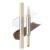 Noerrors 2in1 Contour and Highlighter Cool Toned Stick, Dual-Sided Grey Brown Creamy Contour & Matte White Highlighter, Blendable Long-Lasting, Smooth nose Contouring for Pale Fair Skin Facial Makeup