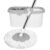 No Hand Wash Mop Household Rotary Bucket Set Dry and Wet Small Square