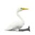 Nohito 11.8” Lifelike Egret Stuffed Animal White Bird Plush Toy