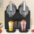No Ice Needed Slushie Machine, 380W Soft Serve Ice Cream Maker Black