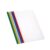 NOLITOY 20pcs Plastic File Folders with Non-Slip Locking Sliding Bar, High Capacity A4 Paper Organizer and Report Binder for School and Office Use Random Color