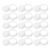 NOLITOY 30pcs Reusable and Reliable Piggy Bank Stoppers Replacement Plugs Made of Sturdy Abs Plastic Round Shape for Deposit Box and Plaster Figurine Bottom Covers