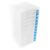 NOLITOY Desktop 10-grid Pearl Cotton Phone Storage Box for Classroom
