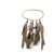 NOLITOY Elegant Tassel Rope Headband Unique Hairband for Women Stay in Hair Day