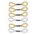 NOLITOY Embroidery Vibrant or M Thread for Metallic Friendship Skeins Making, Gold and Silver Polyester Yarn, Sturdy Floss that Won’t Break Fray Bracelet Indoor or Outdoor Use