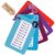 NOMBRETINAS Multiplication Flash Cards 1-10 for Kids – Durable PVC Plastic Math Tool with Binder Ring – Waterproof, Tear-Resistant & Portable Pocket Size for Elementary School