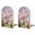 Non-Skid Wooden Bookends Wood Book Ends for Heavy Books Book Stand